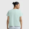 Floral Mesh "C" Graphic T-Shirt, C Logo