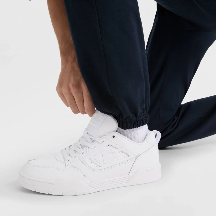 Lightweight Lounge Pants, Cinched Hem, C Logo